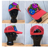Package of 25 Mexican Floral Embroidered Hats