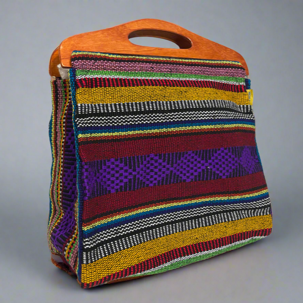 Package of 25 Handmade Mexican Wood Handle Bags