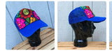 Package of 25 Mexican Floral Embroidered Hats