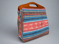 Package of 25 Handmade Mexican Wood Handle Bags