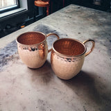 Package of 50 Hammered Copper Mule Mugs