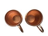 Package of 50 Hammered Copper Mule Mugs