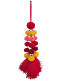 Package of 12 Handmade Mexican Pom Poms