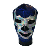 Package of 10 Handmade Mexican Blue Demon Lucha Libre Masks